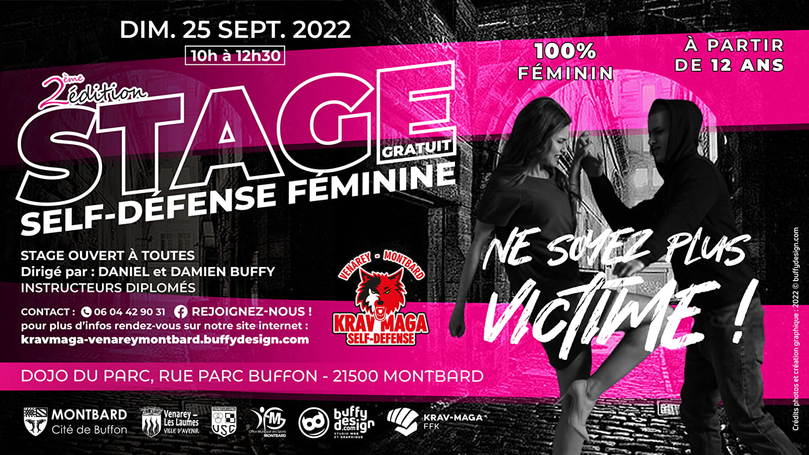Stage KRAV MAGA Self-Défense 100% Féminin