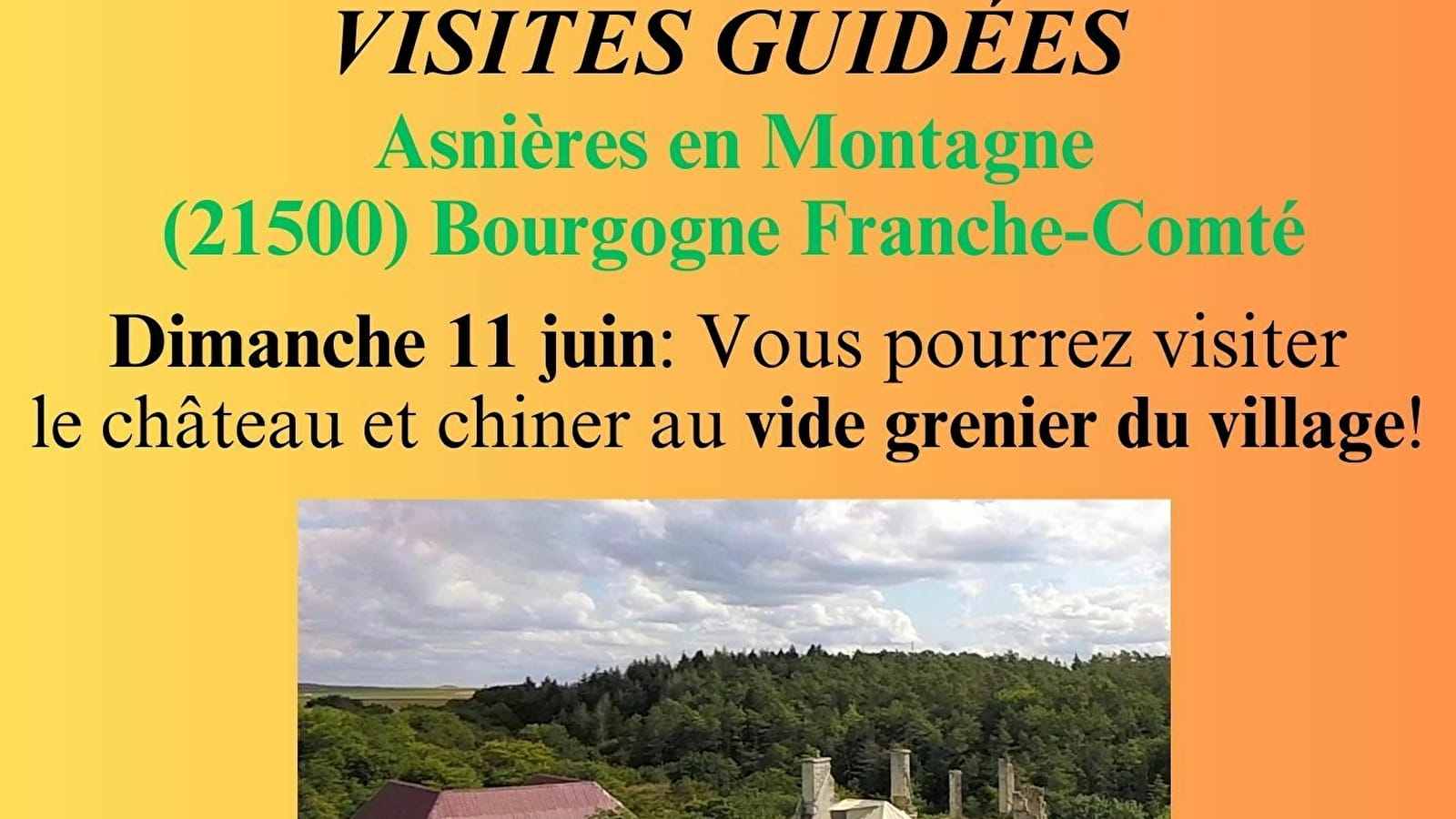 Week-end accueil au château de Rochefort