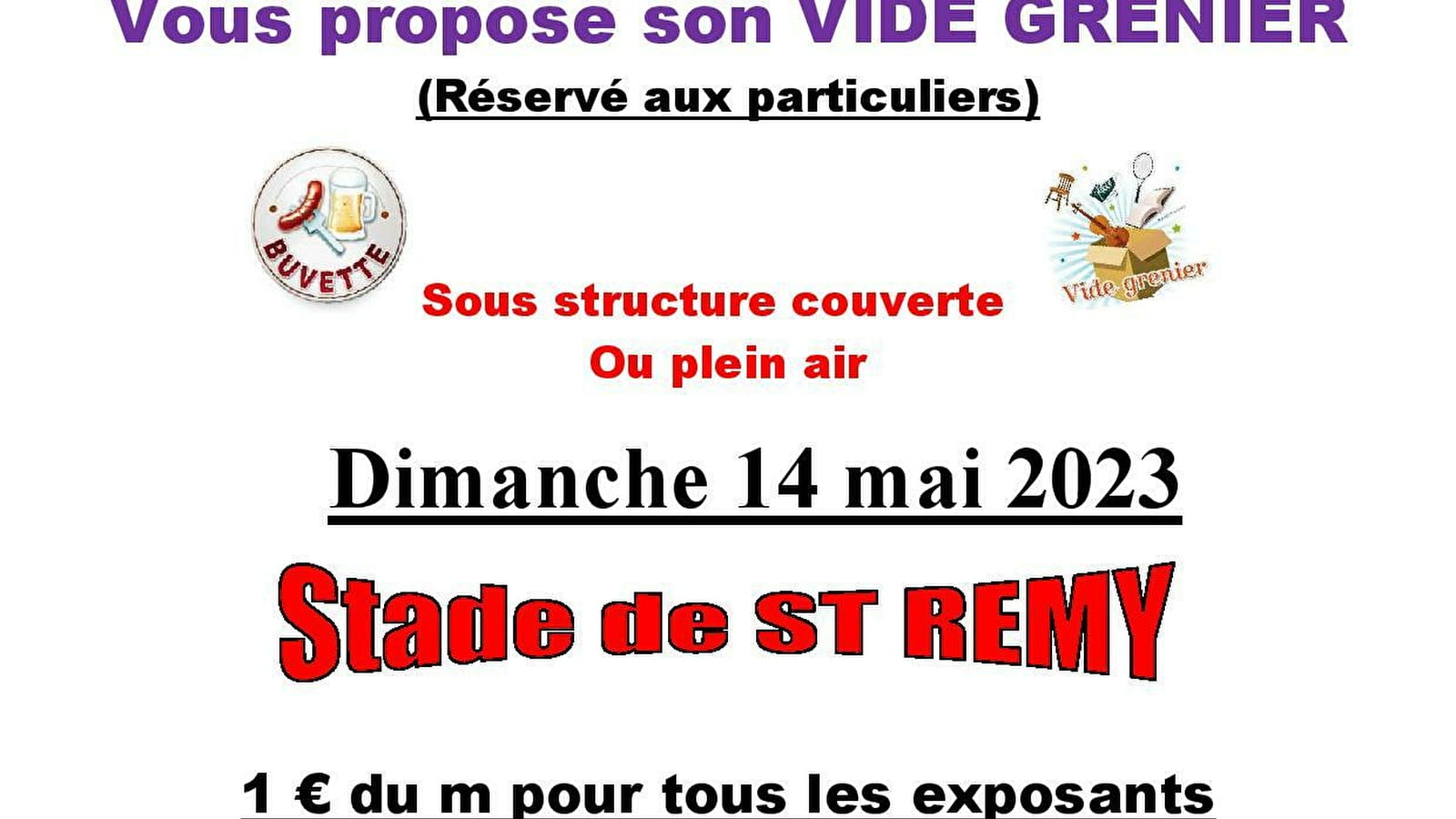 Vide grenier