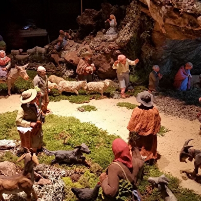Noël à l'abbaye de Fontenay - crèche et marché de Noël