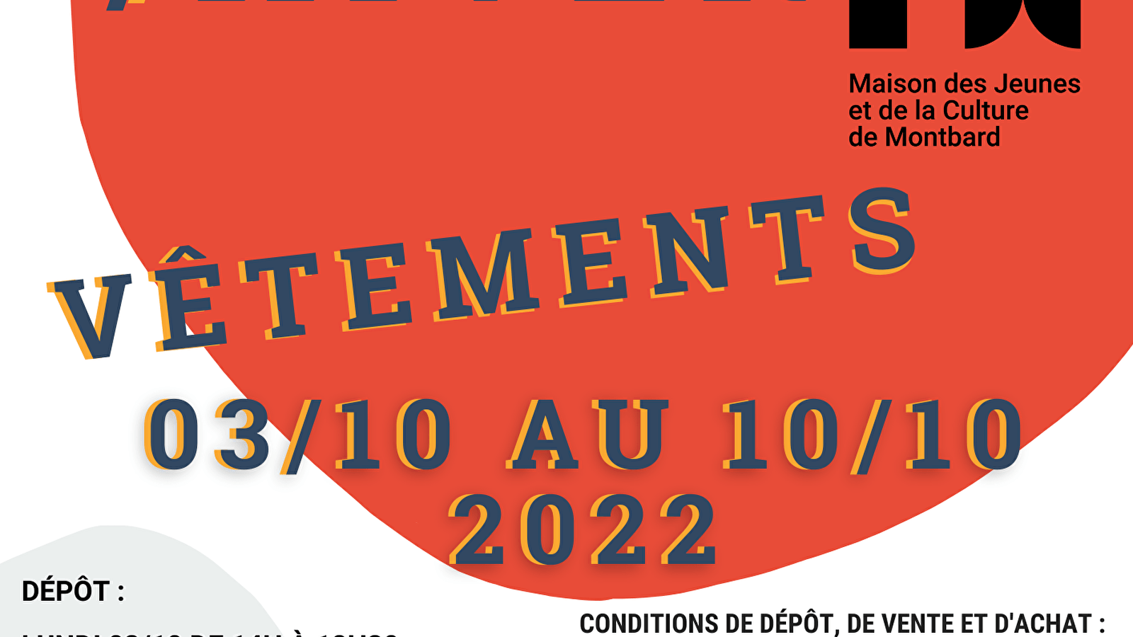 BOURSE AUTOMNE/HIVER • MJC