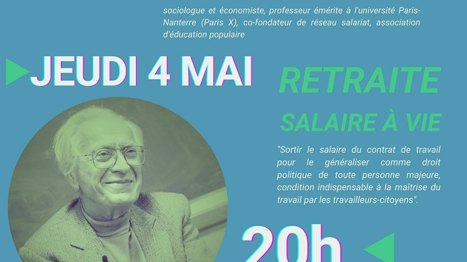 Rencontre/débats avec Bernard Friot