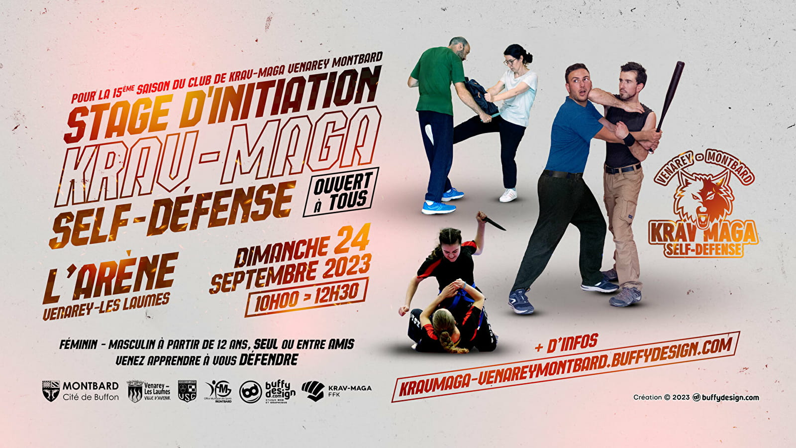 Stage d'initiation au KRAV MAGA Self-Défense - GRATUIT Ouvert à tous